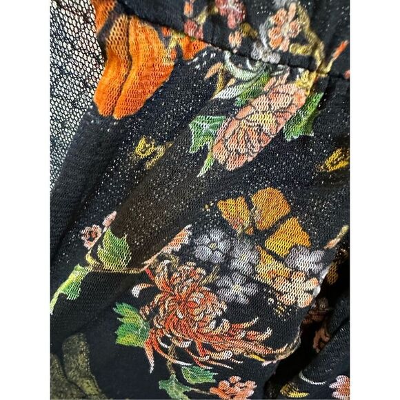 We are HAH Make It Double Reversible Dragonfly Robe Size M - Picture 5 of 6